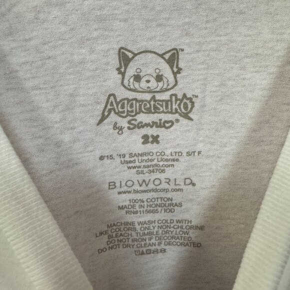 Agretsuko Different Emotions T-shirt size 2xl - Picture 4 of 4